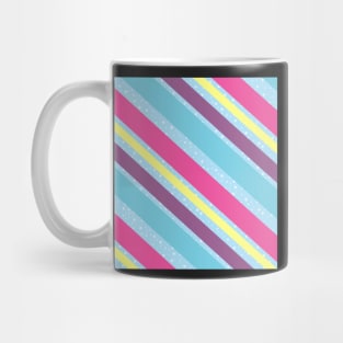 Super Pretty Stripes in Candy Colors Mug